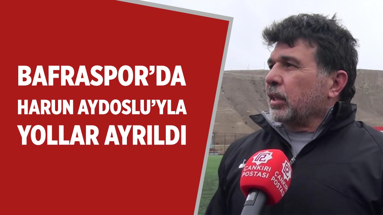 Bafraspor’da Harun Aydoslu ile Yollar Ayrıldı