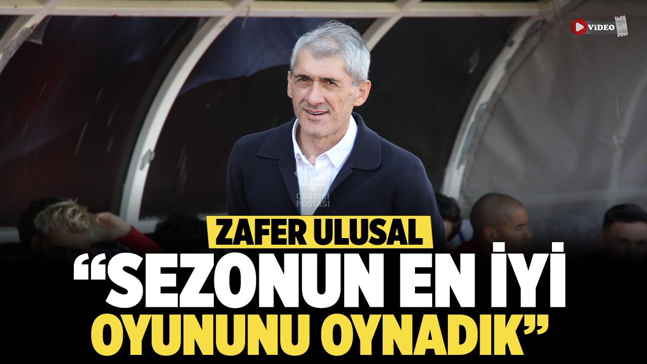 Zafer Ulusal: Sezonun en iyi oyununu oynadık