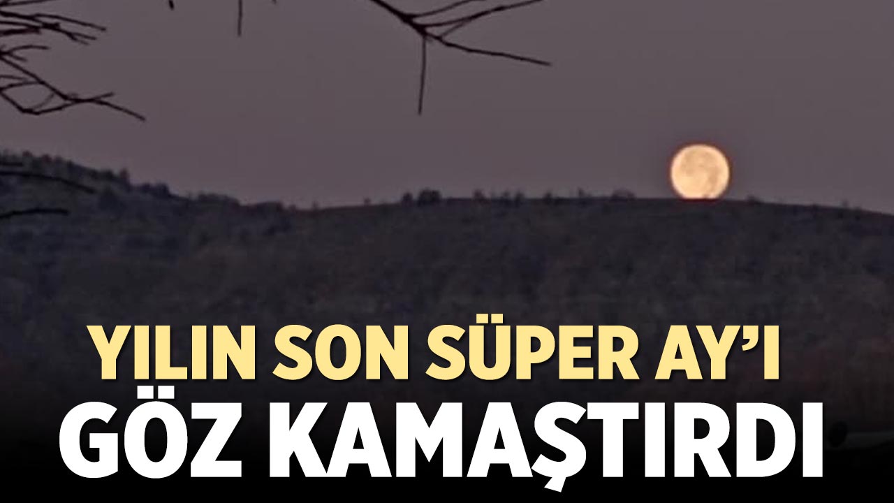Yılın Son Süper Ay’ı Çankırı Semalarında Göz Kamaştırdı