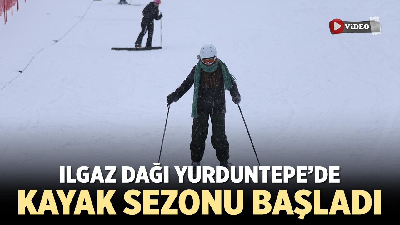 Ilgaz Dağı Yurduntepe’de Kayak Keyfi Başladı