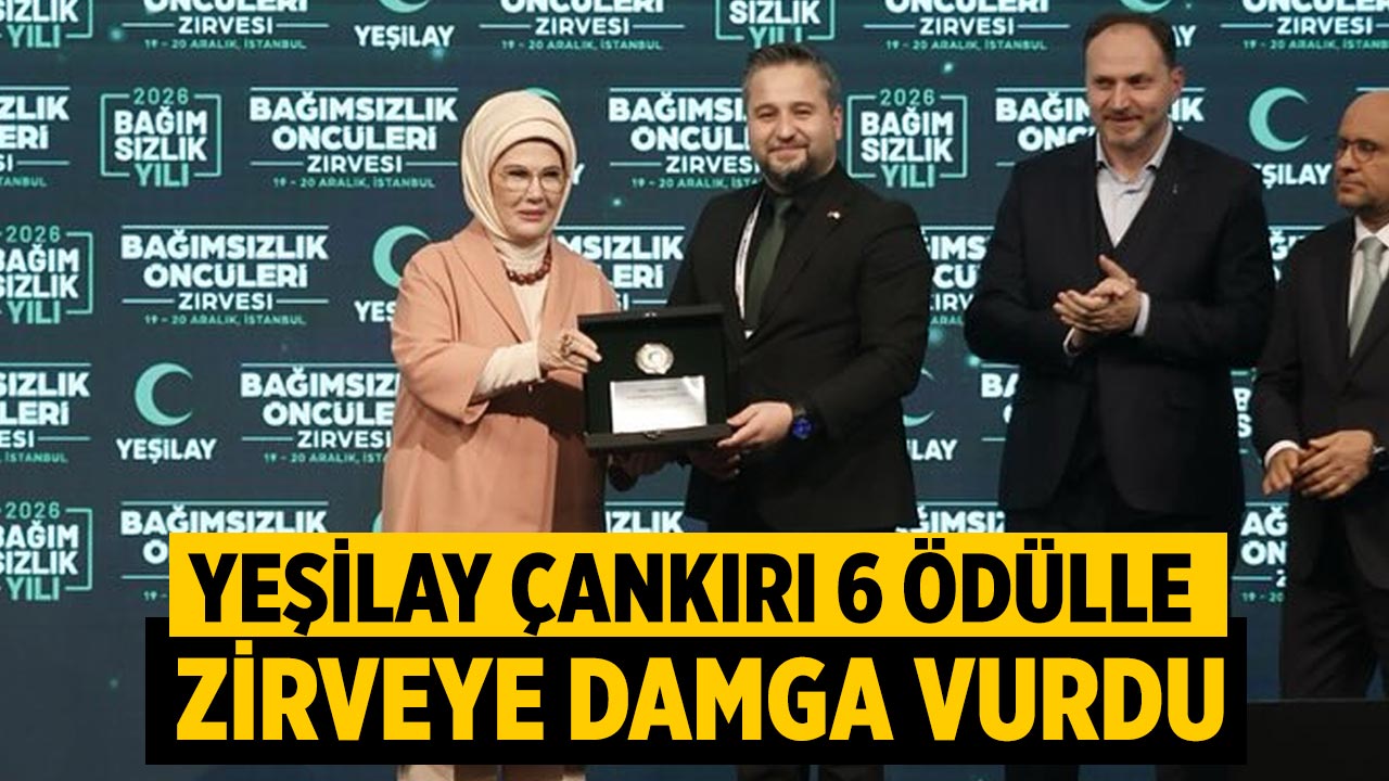 Yeşilay Çankırı, 6 Ödülle Zirveye Damgasını Vurdu