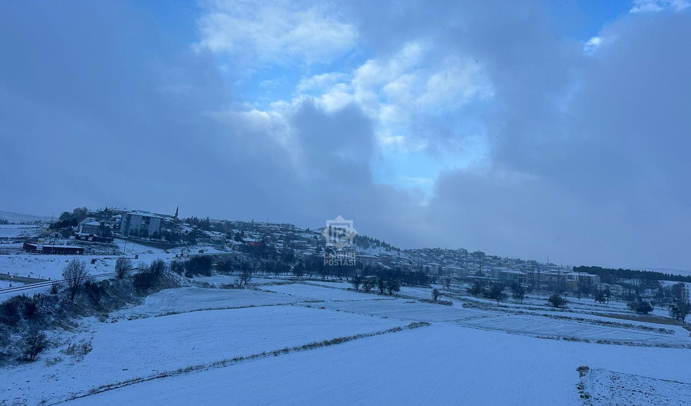 Cankiri Sabaha Karla Uyandi 3