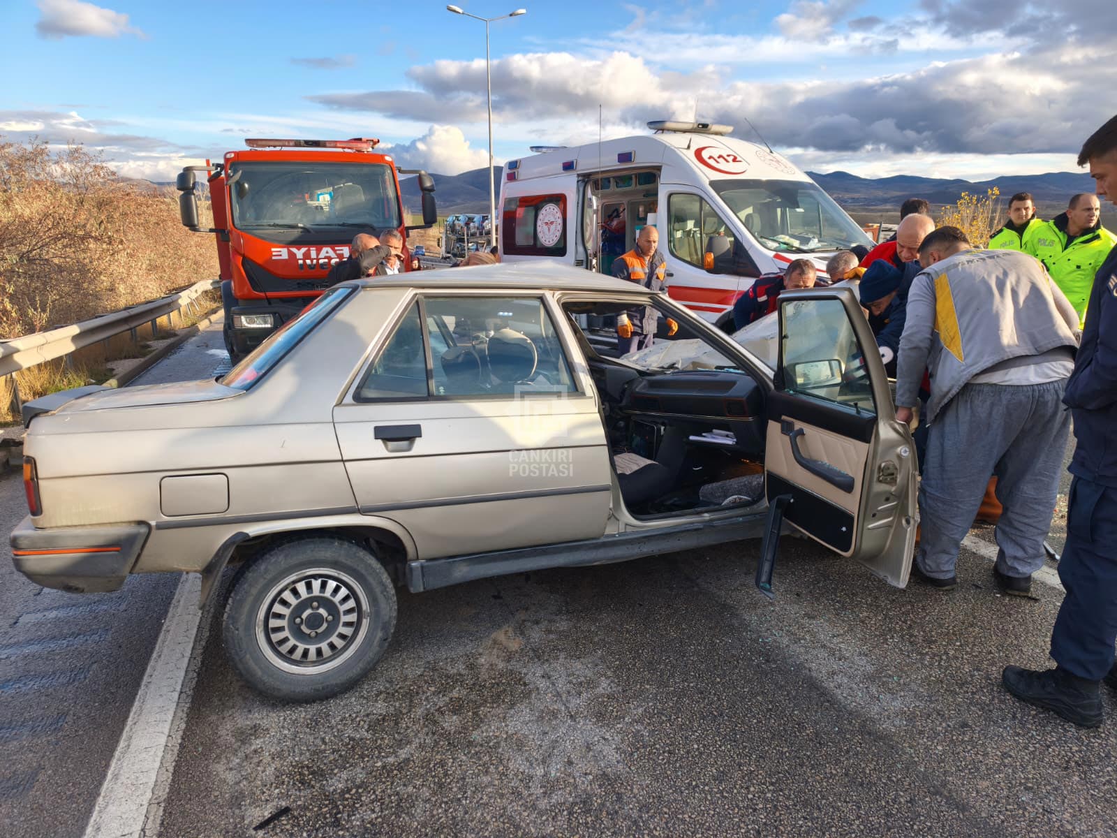 Cankiri Trafik Kazasi 1