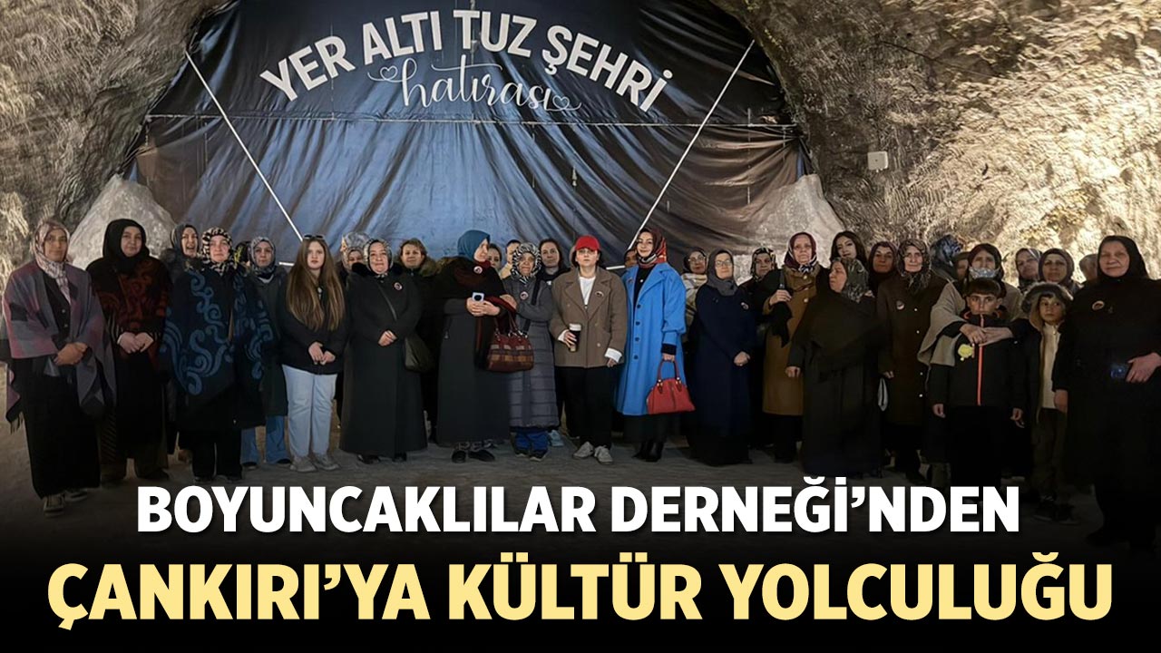 Çerkeş Boyuncaklılar Derneği’nden Çankırı’ya Kültür Yolculuğu