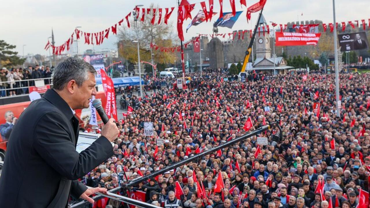 CHP Lideri Özgür Özel Çankırı’ya meydan mitingine geliyor