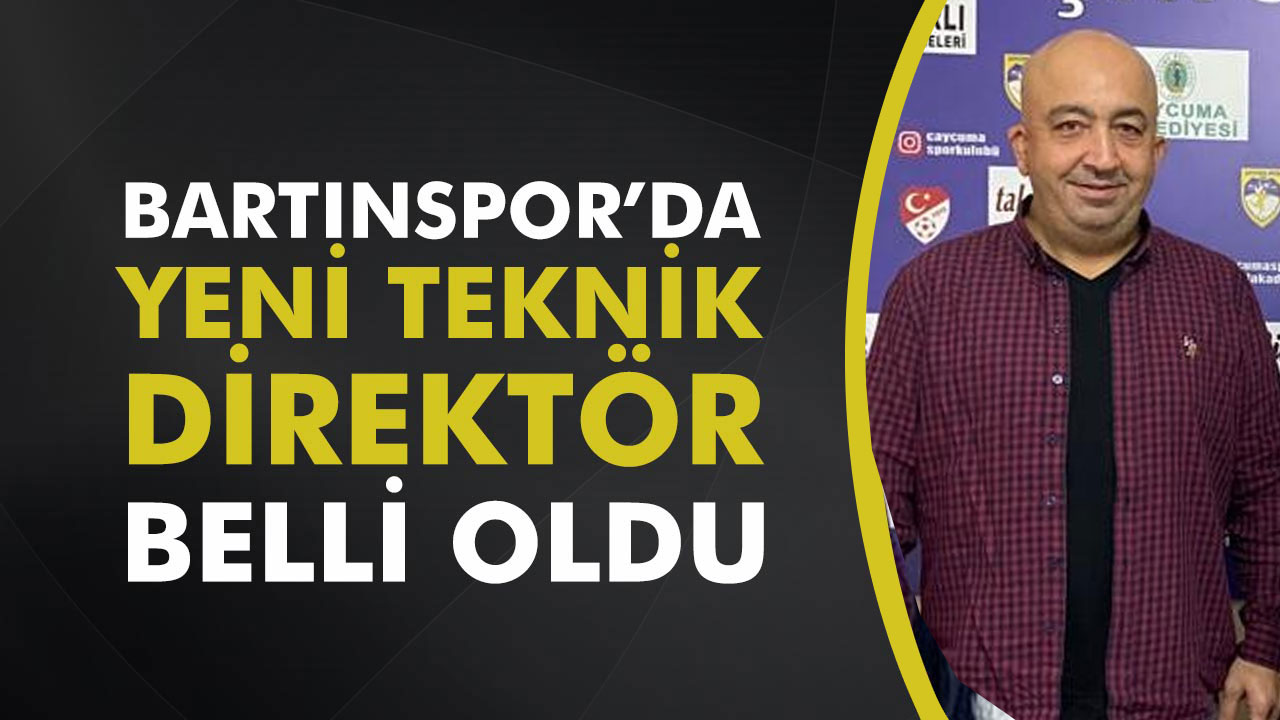 Bartınspor’da Yeni Teknik Direktör belli oldu