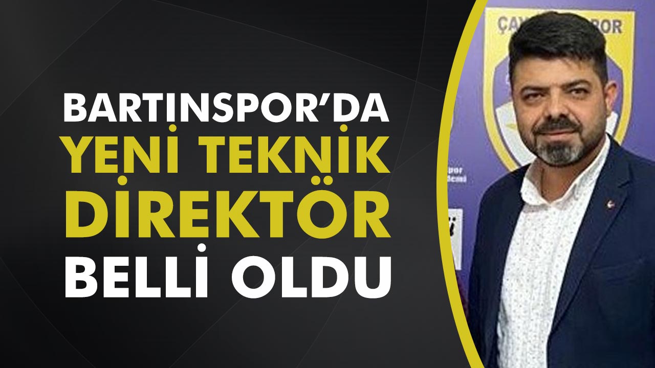 Bartınspor’da Yeni Teknik Direktör belli oldu
