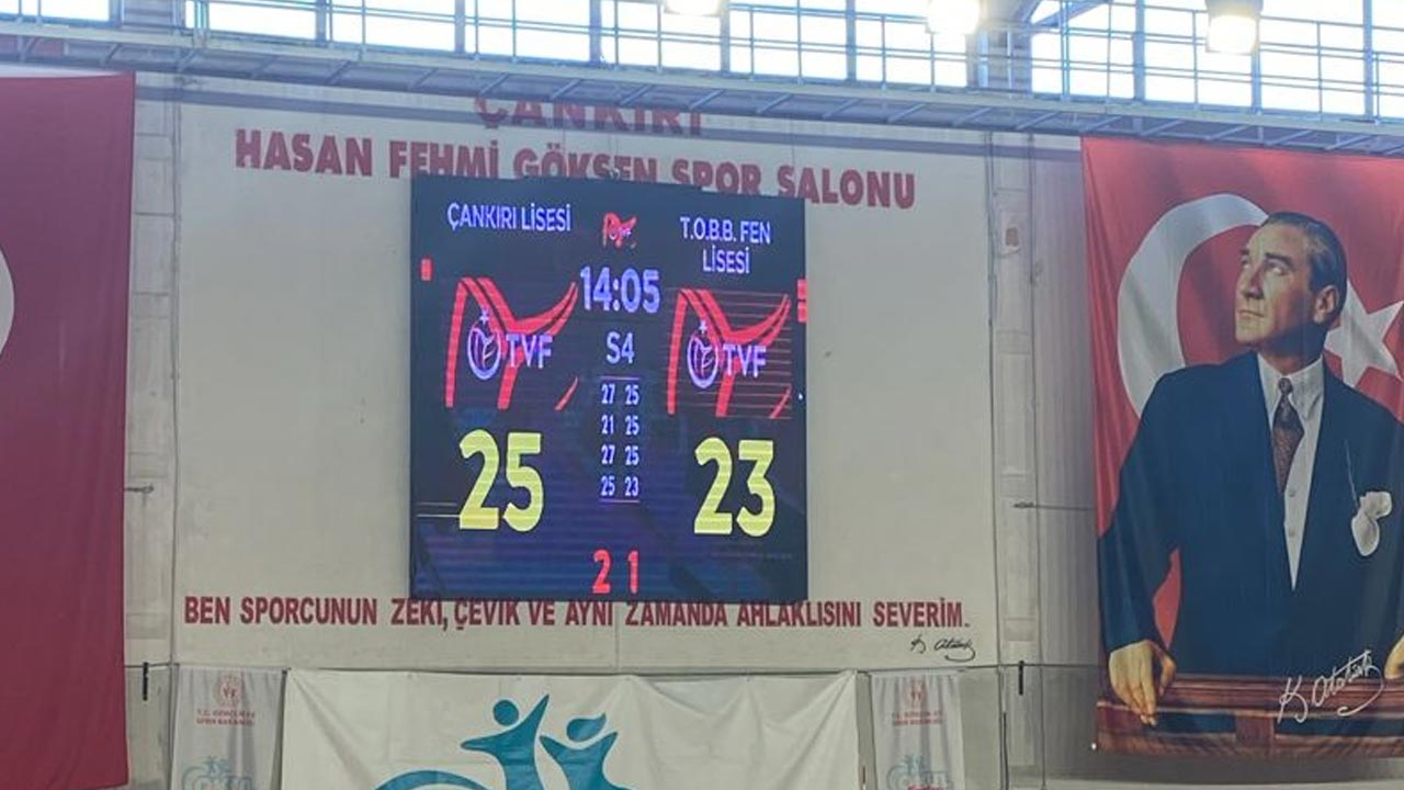 Cankiri Kapali Gise Final 1