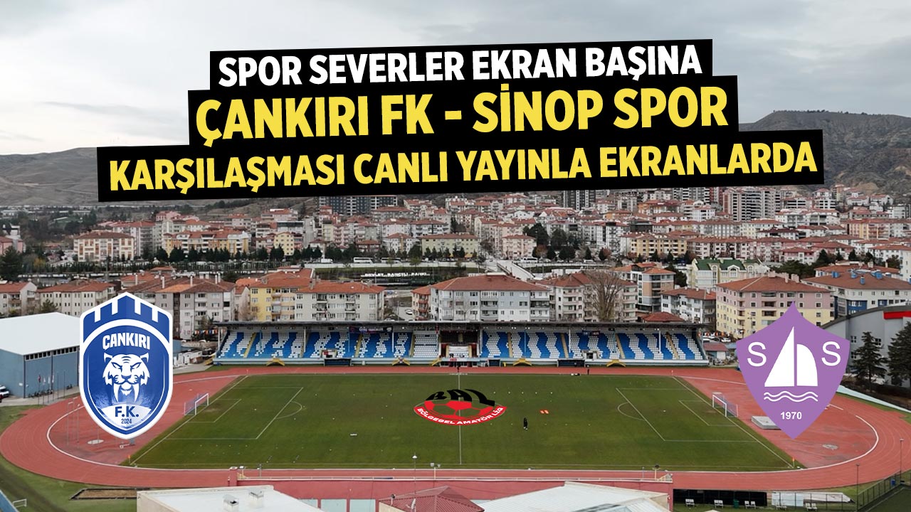 Çankırı FK yılın son maçında Sinopspor'u ağırlıyor