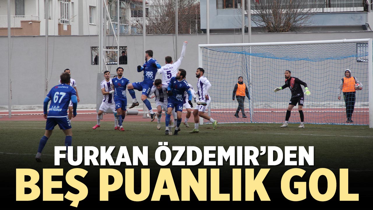 Furkan Özdemir’den 5 Puanlık Gol