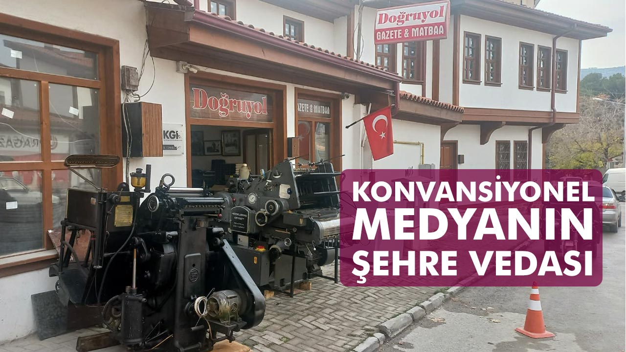 Çankırı’da konvansiyonel medyanın şehre vedası