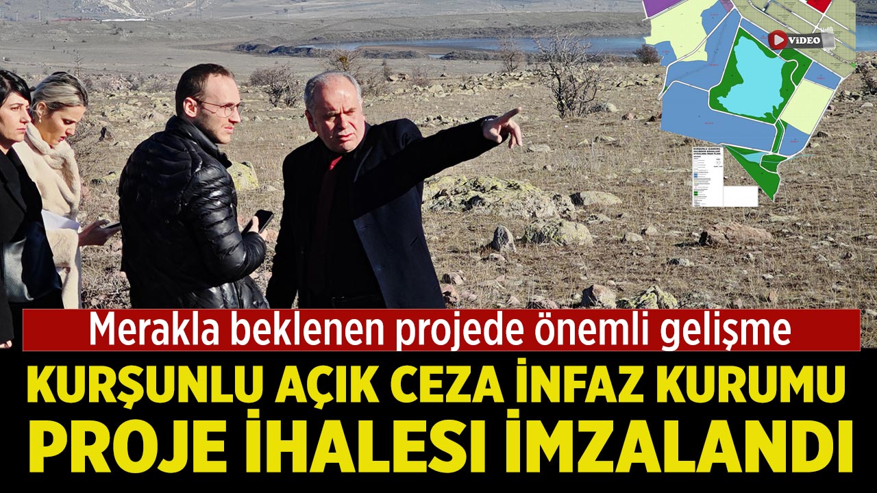 Kurşunlu Açık Ceza İnfaz Kurumu Proje İhalesi İmzalandı