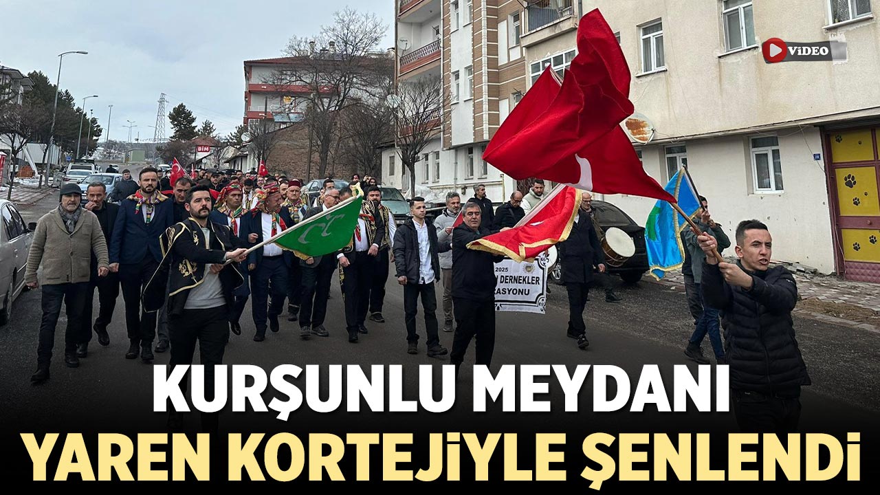 Kurşunlu Meydanı Yaren Kortejiyle Şenlendi
