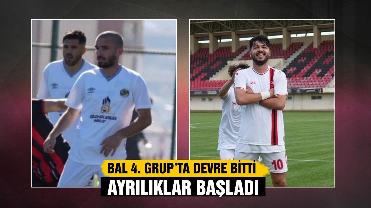 BAL 4. Grup’ta devre bitti ayrılıklar başladı