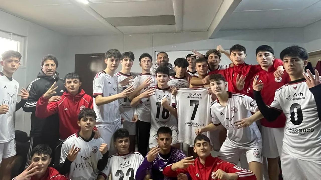 Çankırıgücü U-16’dan Bartın’da harika geri dönüş: 3-2