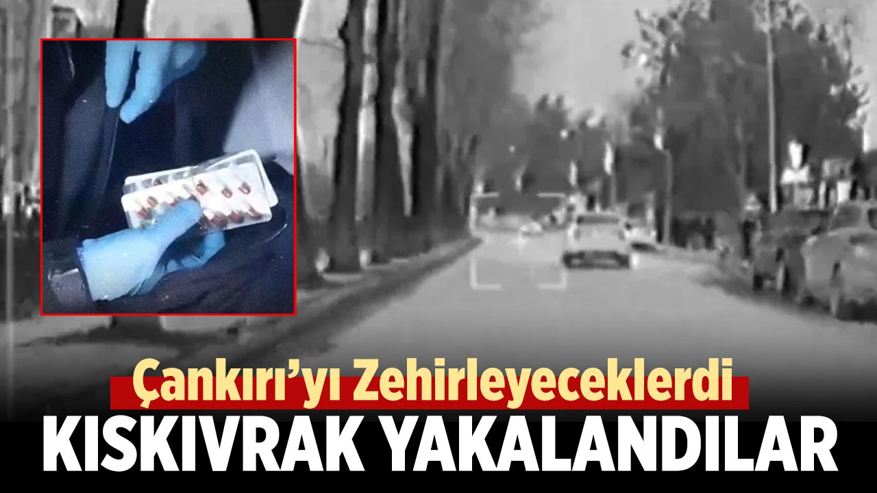 Uyuşturucunun Hedefi Çankırı’ydı:  Kıskıvrak Yakalandılar