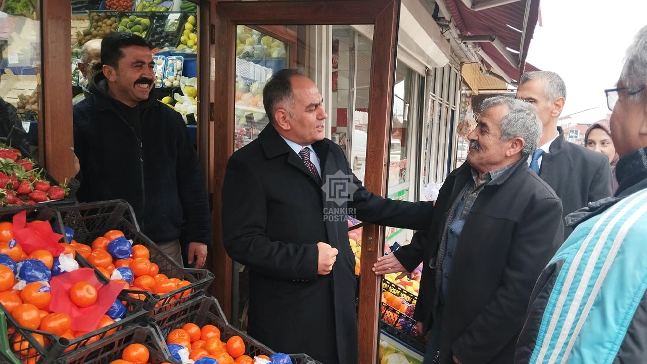 Çankırı Valisi Hüseyin Çakırtaş ilçe ziyaretlerine başladı