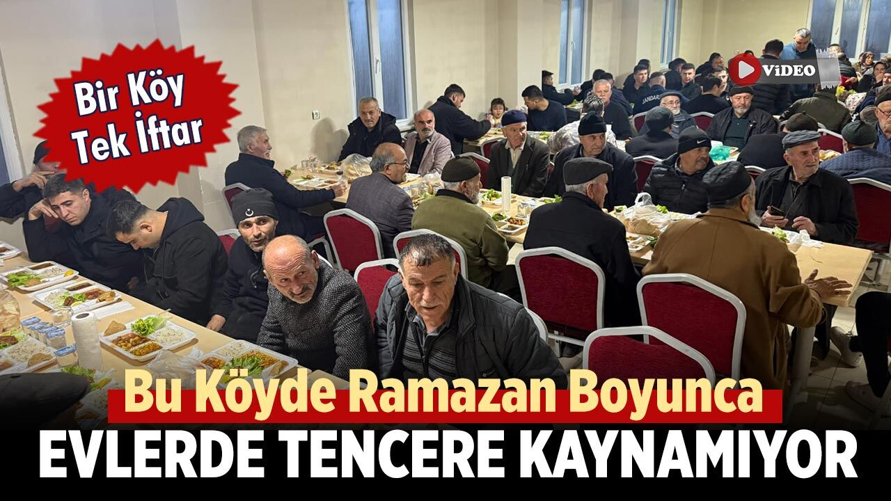Bu Köyde Ramazan Boyunca Evlerde Tencere Kaynamıyor