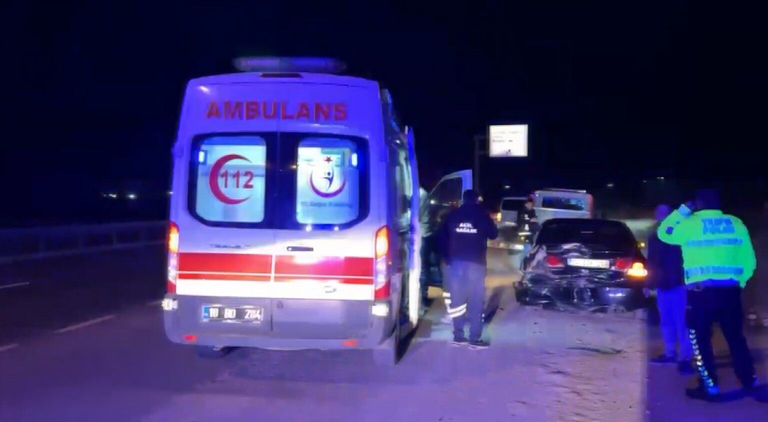 Çankırı’da iki otomobil çarpıştı: 2 yaralı