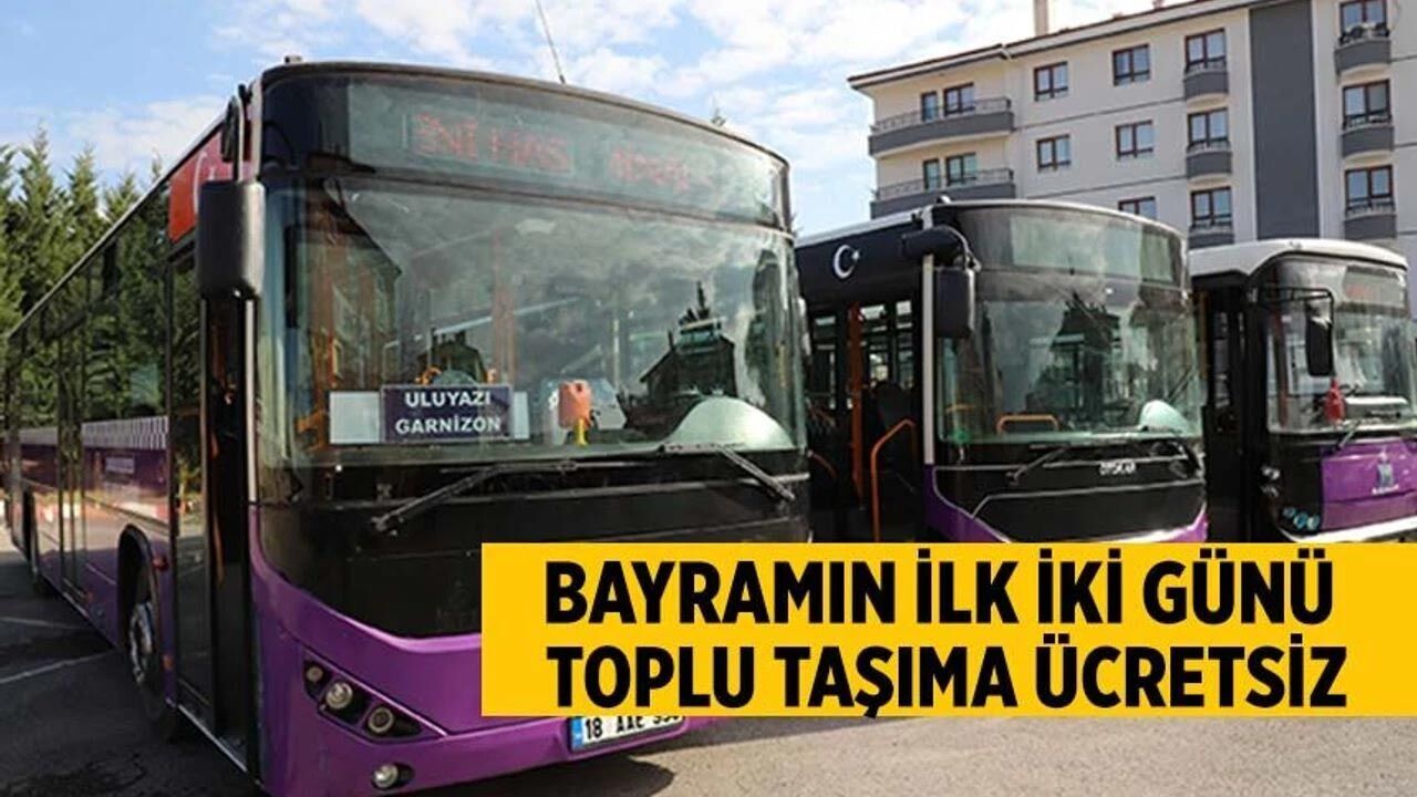 Çankırı’da Bayramda İki Gün Ulaşım Ücretsiz