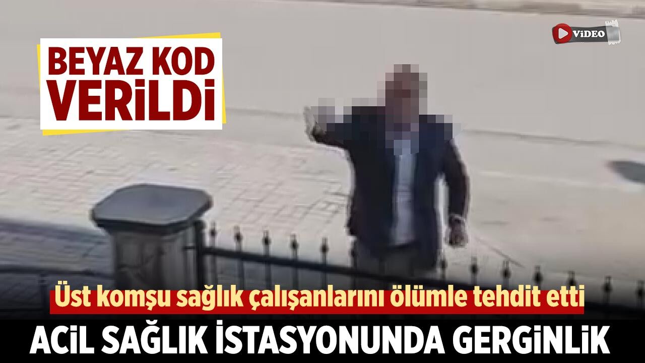 Çankırı’da Acil Sağlık İstasyonunda gergin anlar