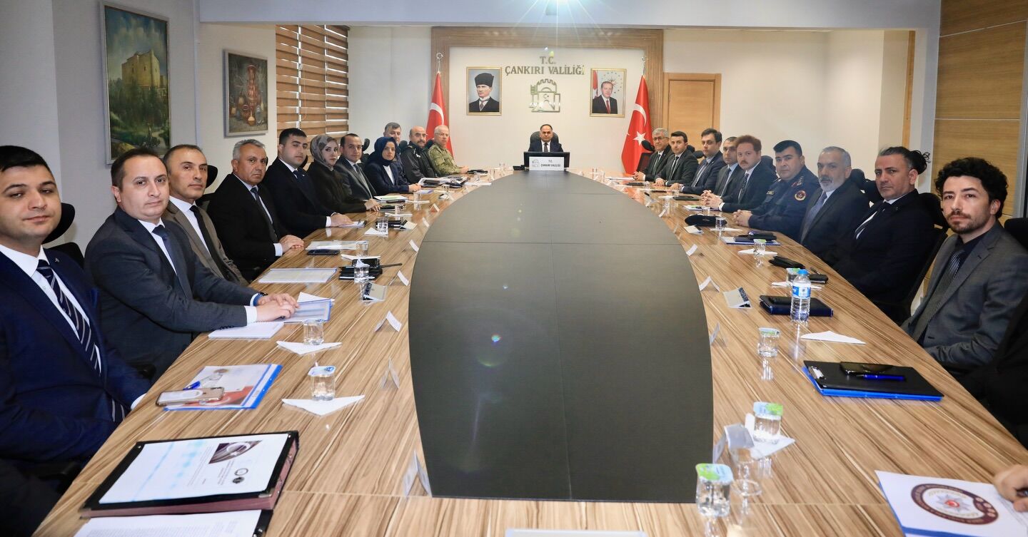 Cankiri Il Güvenlik Koordinasyn Toplantisi1