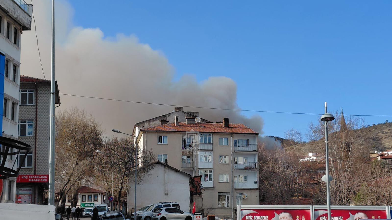 Cankiri Metruk Ev Yangin 1