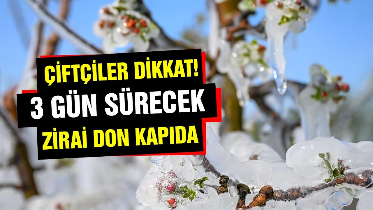 Çankırı’da Zirai Don Alarmı! 3 Gün Sürecek Risk İçin Uyarı