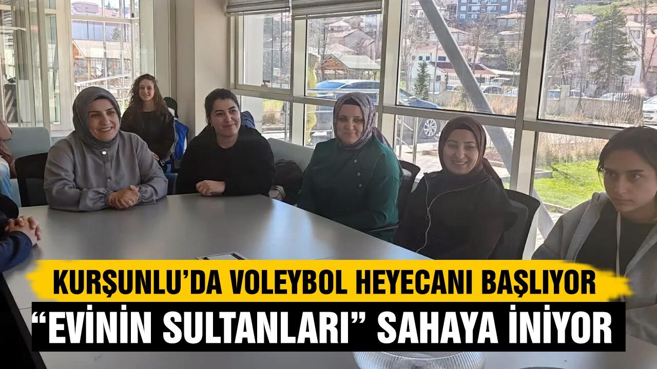 Kurşunlu’da Voleybol Heyecanı Başlıyor: “Evinin Sultanları” Sahaya İniyor