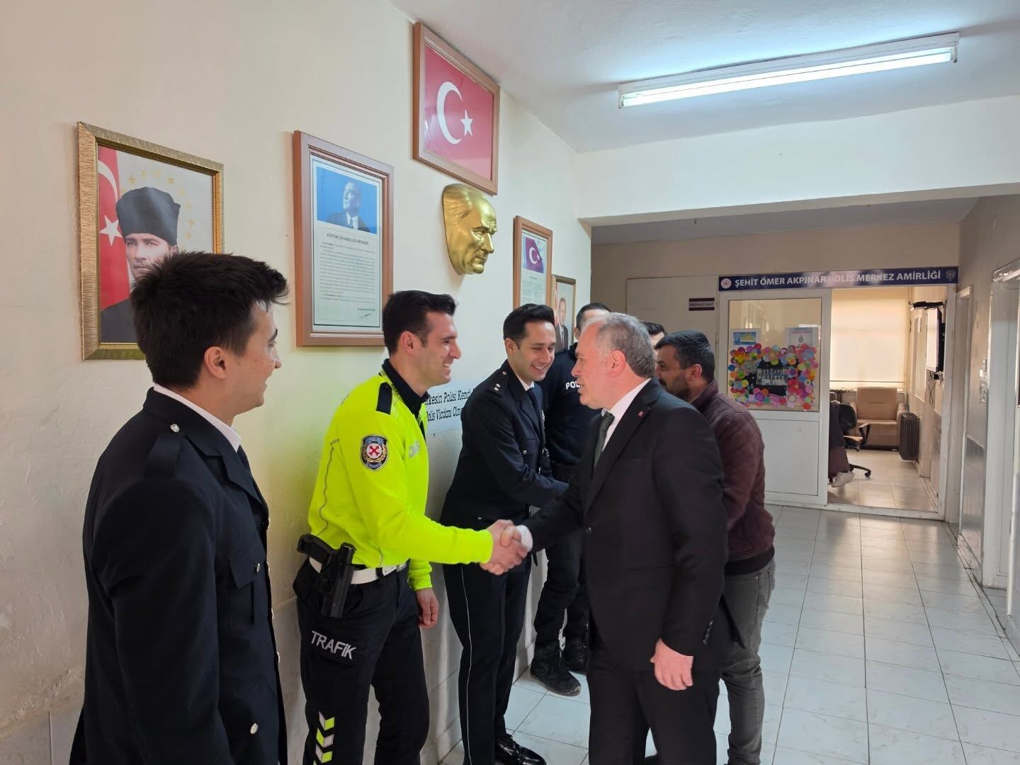 Serefettin Uslu Emniyet Ziyaret