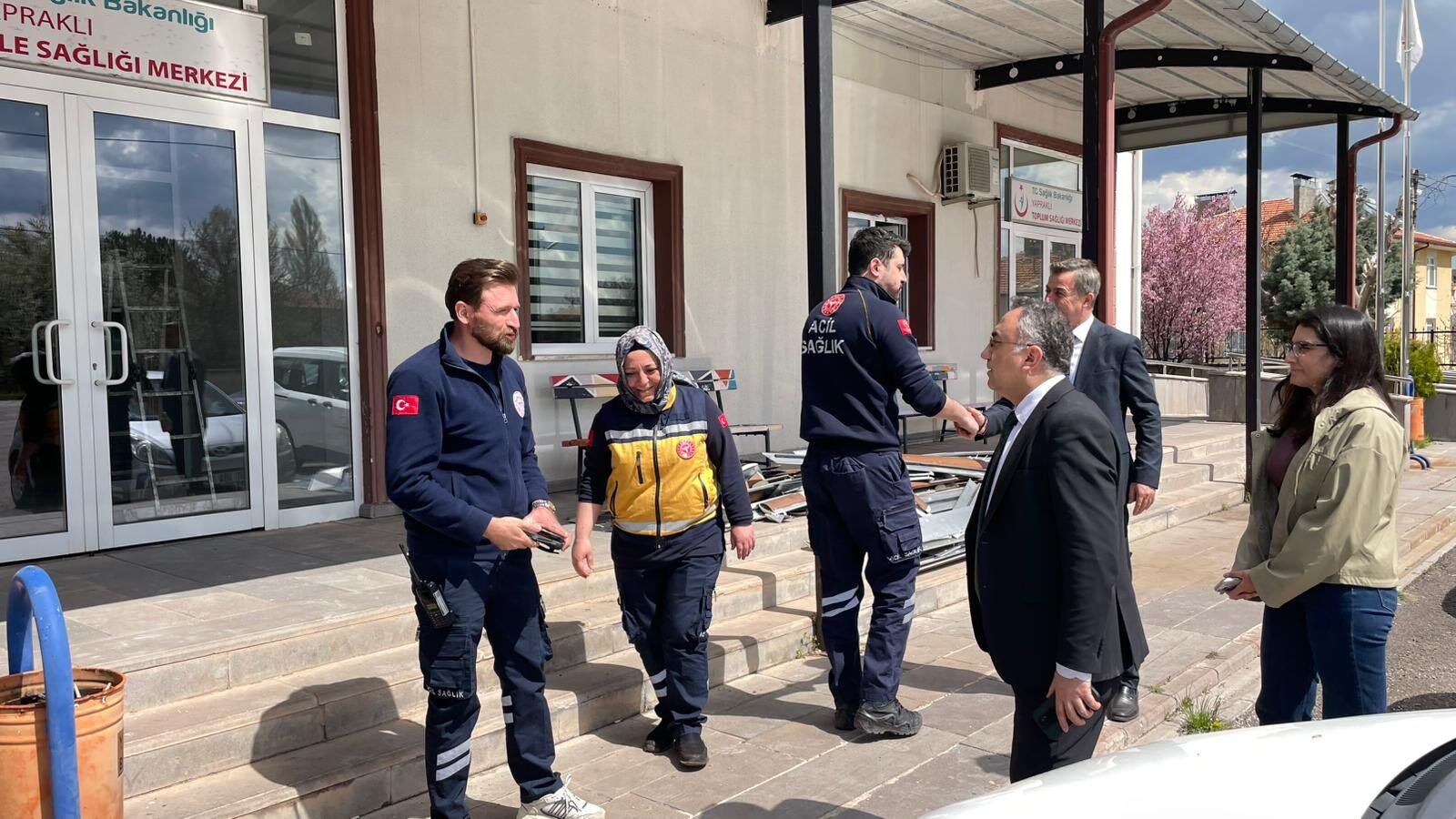 Saglik Müdüdrü Buluttan Sagik Kuruluslarina Ziyaret2