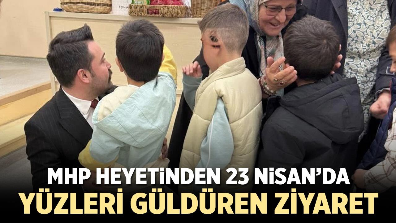 Çankırı MHP Heyetinden 23 Nisan’da Yüzleri Güldüren Ziyaret