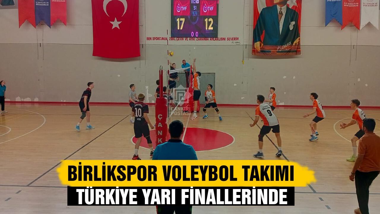 Birlikspor Voleybol Takımı Türkiye yarı finallerinde