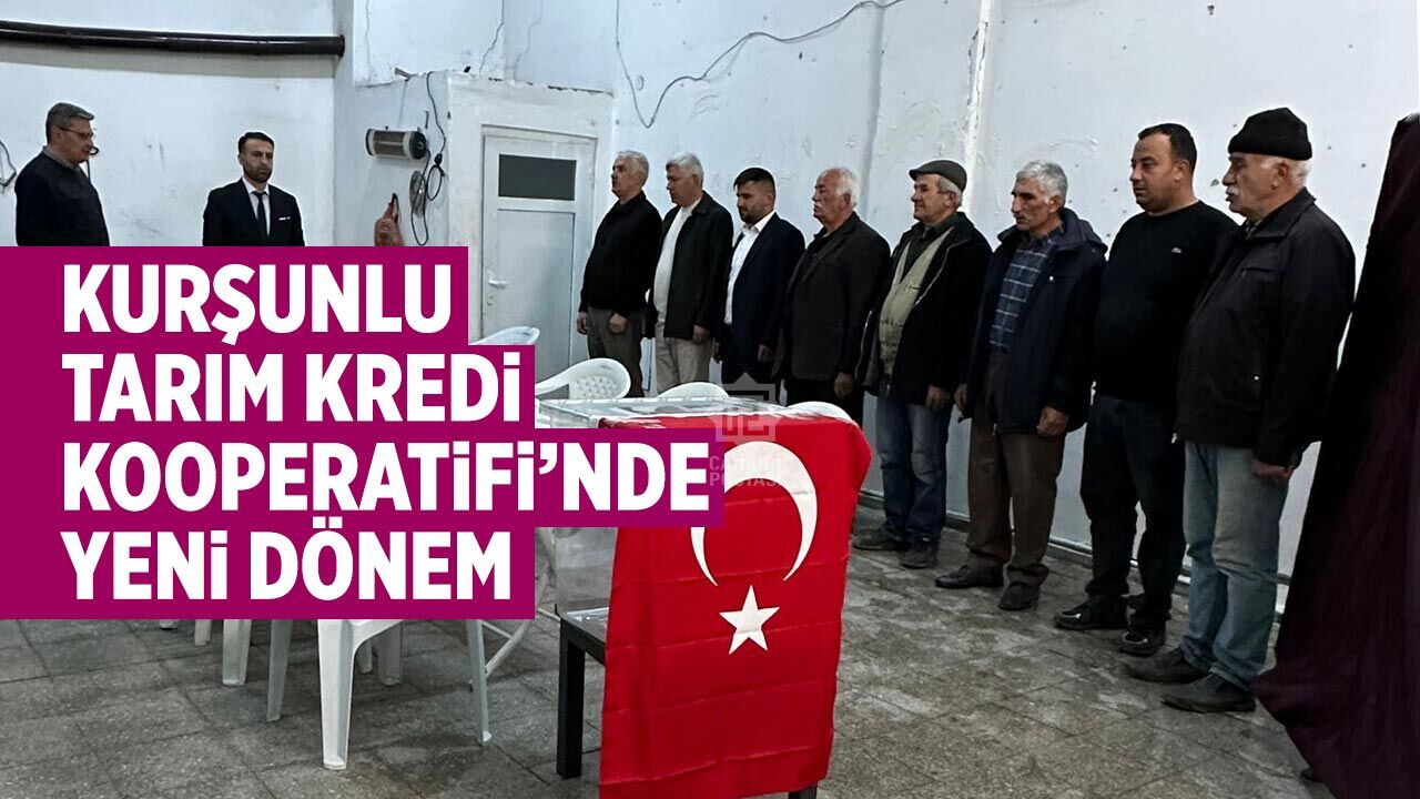 Kurşunlu Tarım Kredi Kooperatifi’nde yeni dönem