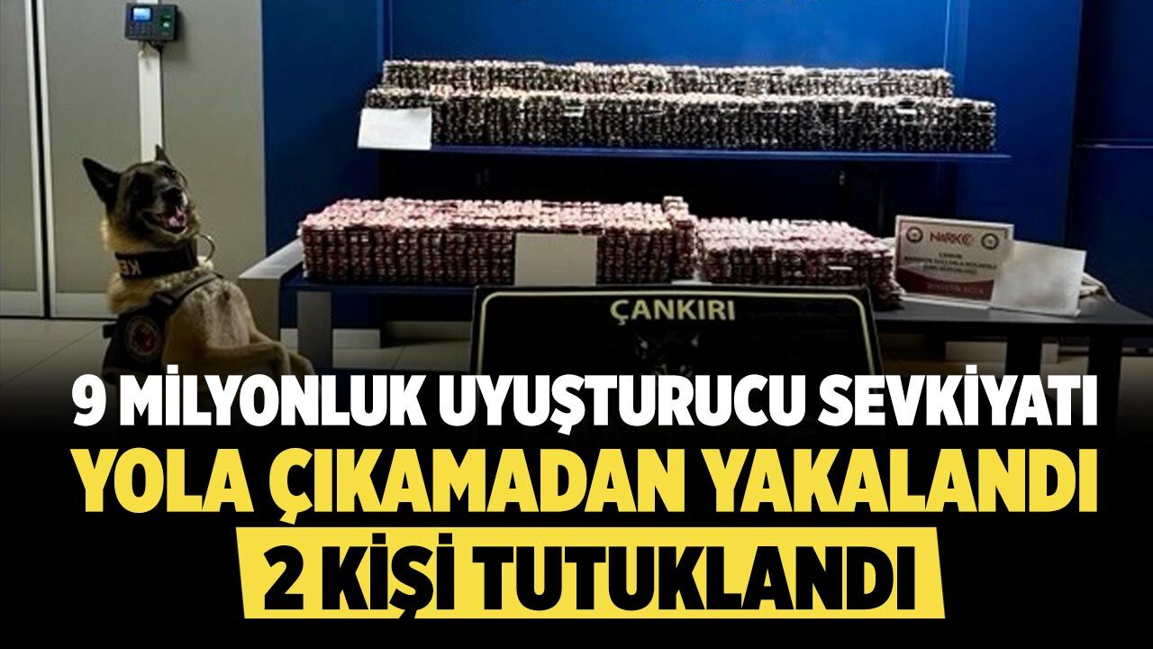 Zehir Yüklü Sevkiyat Çankırı’da Çökertildi: 2 Tutuklama