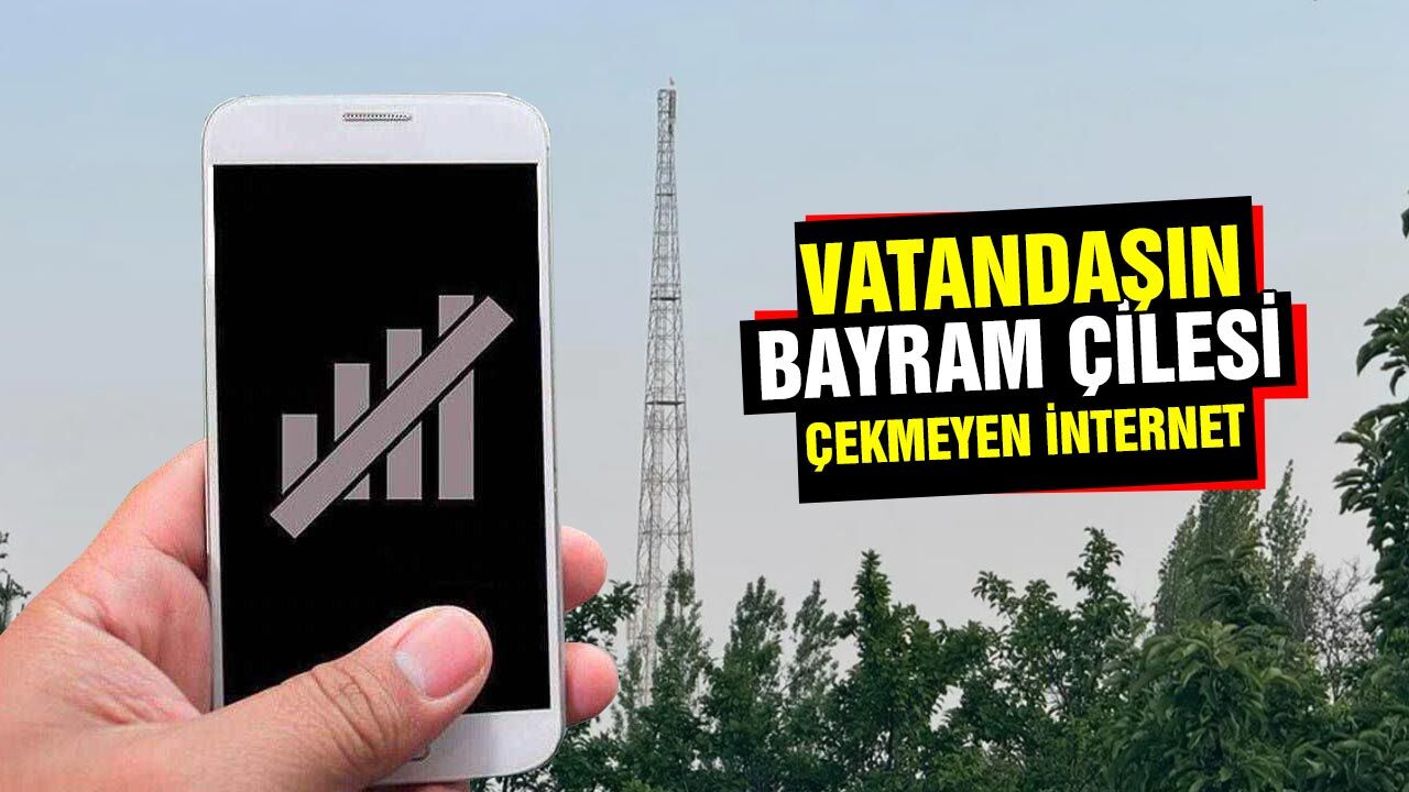 Çankırı’da Vatandaşın Bayram Çilesi: Çekmeyen İnternet