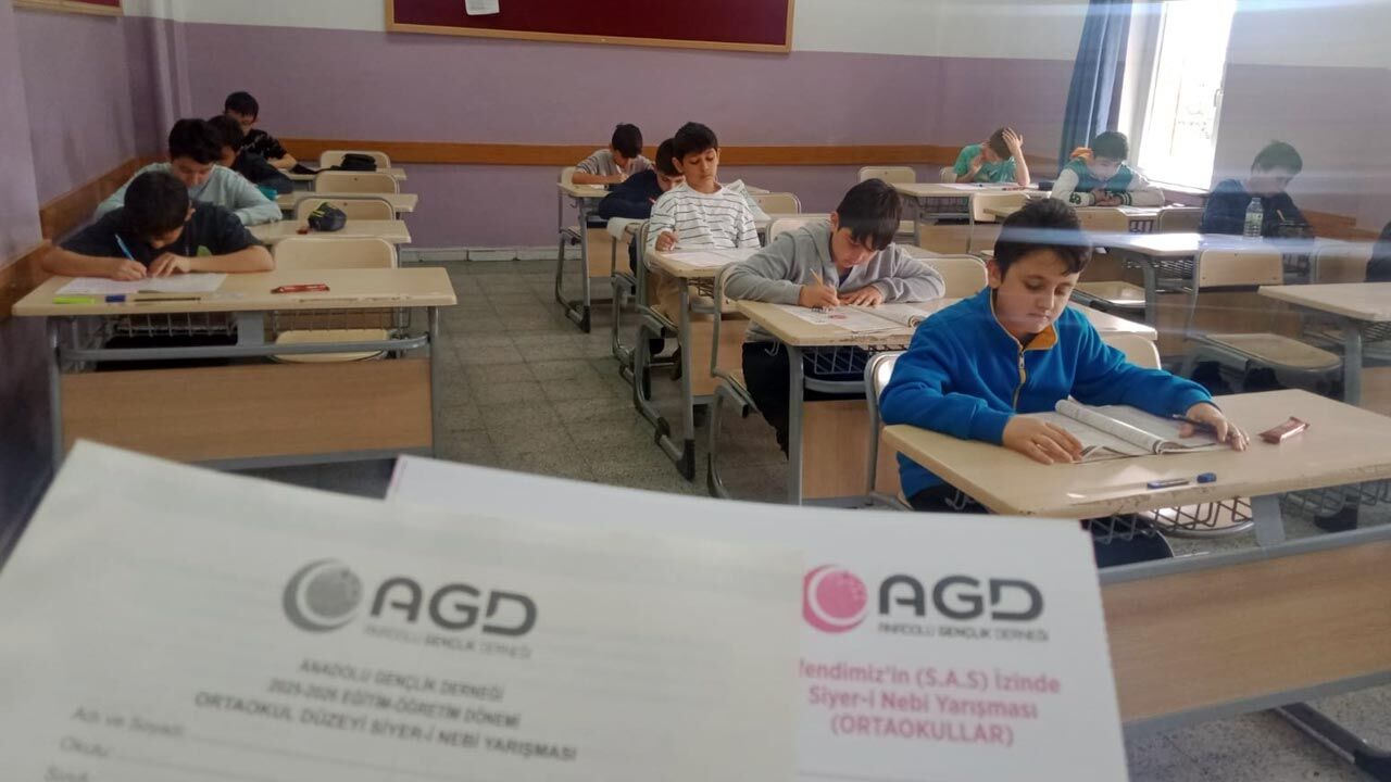 AGD’nin Siyer-i Nebi Yarışmasına Çankırı’da yüzlerce öğrenci katıldı