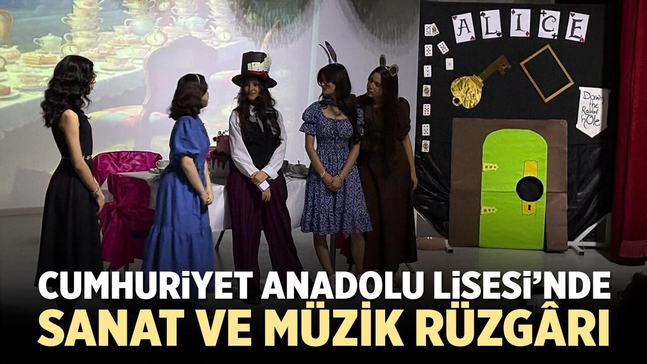 Çankırı Cumhuriyet Anadolu Lisesi’nde sanat ve müzik rüzgârı