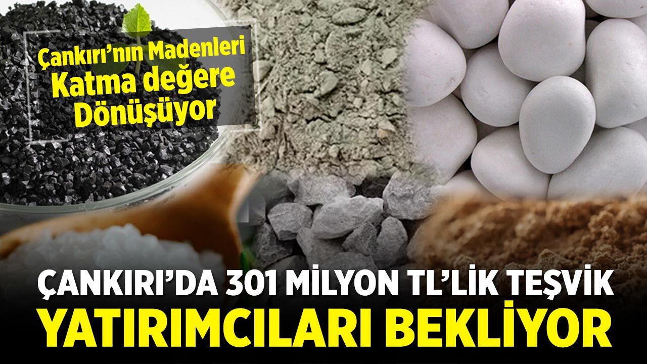 Çankırı’da Katma Değerli Üretime 301 Milyon TL’lik Teşvik