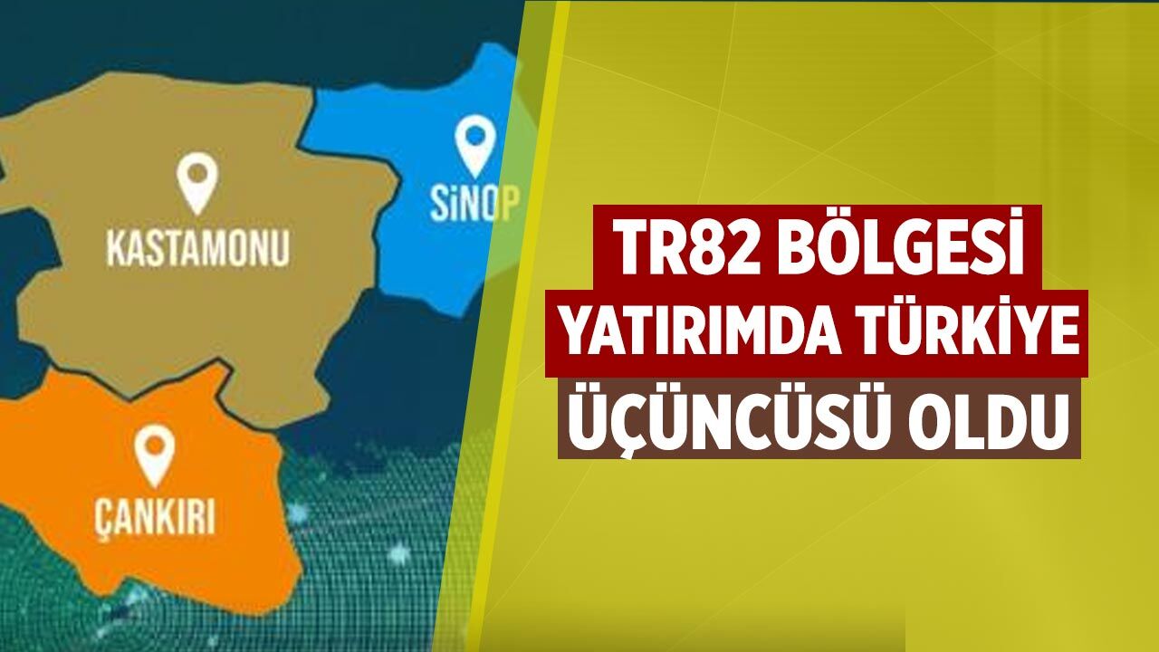 Çankırı’nın da yer aldığı TR82 Bölgesi yatırımda Türkiye üçüncüsü oldu