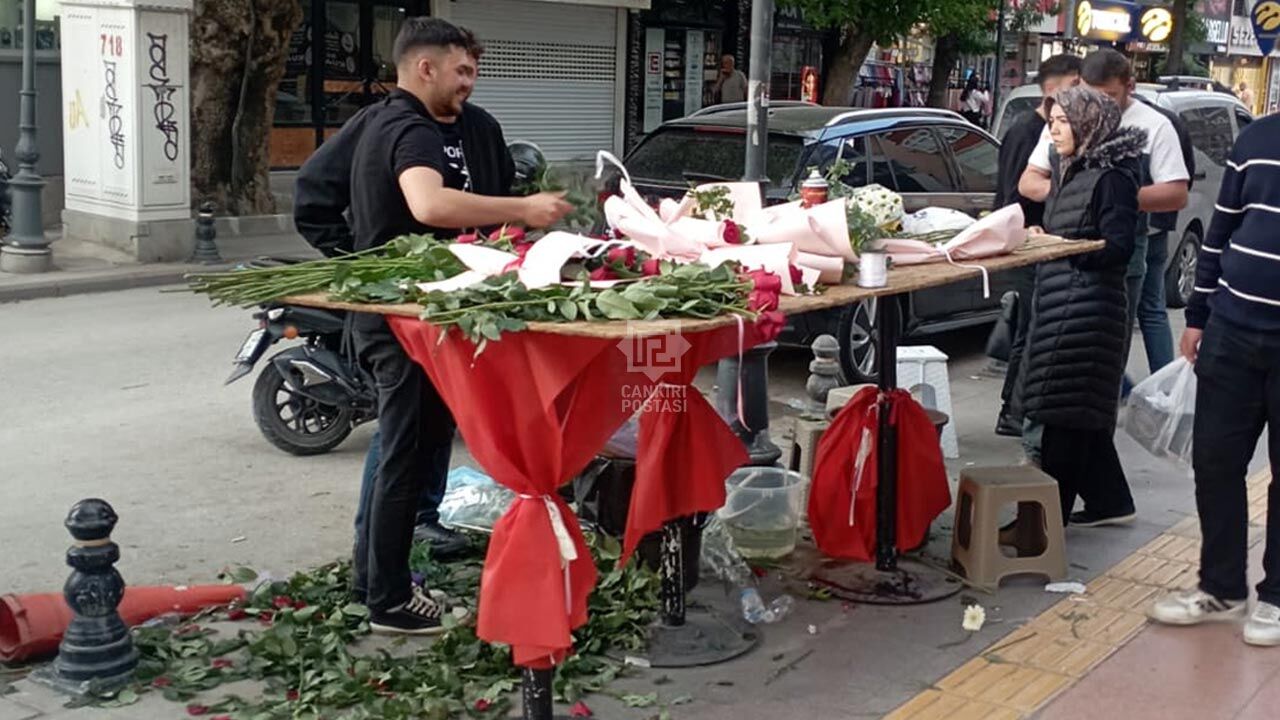 Cicekcilerde Anneler Günü Yogunlugu