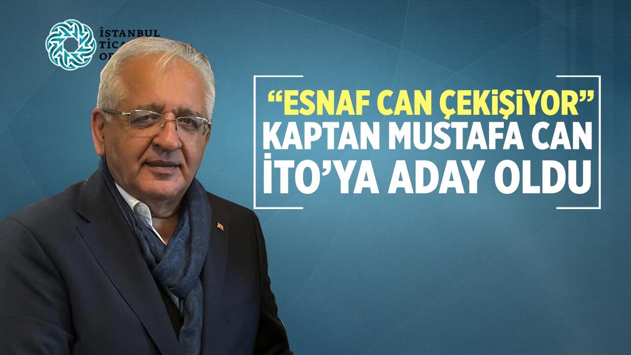 İTO’da Çankırılı Kaptan Mustafa Can adaylığını duyurdu