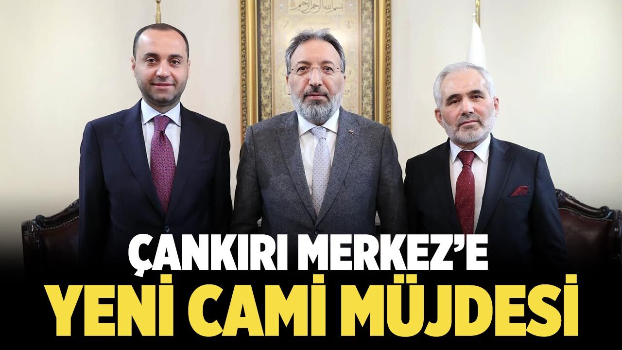 Çankırı'da yıkılan Özdilek mescidi yeniden yapılıyor
