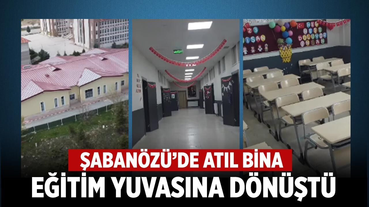 Şabanözü’de Atıl Bina Eğitim Yuvasına Dönüştü