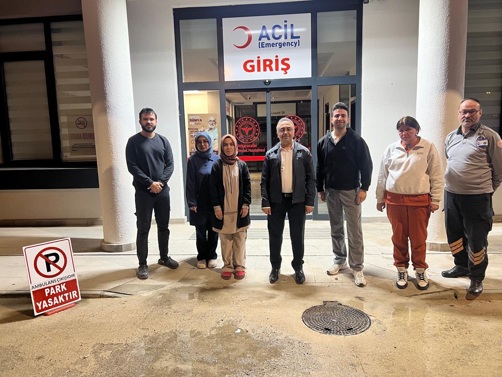 Saglik Müdürü Buluttan Saglik Calisanlarine Gece Ziyareti1