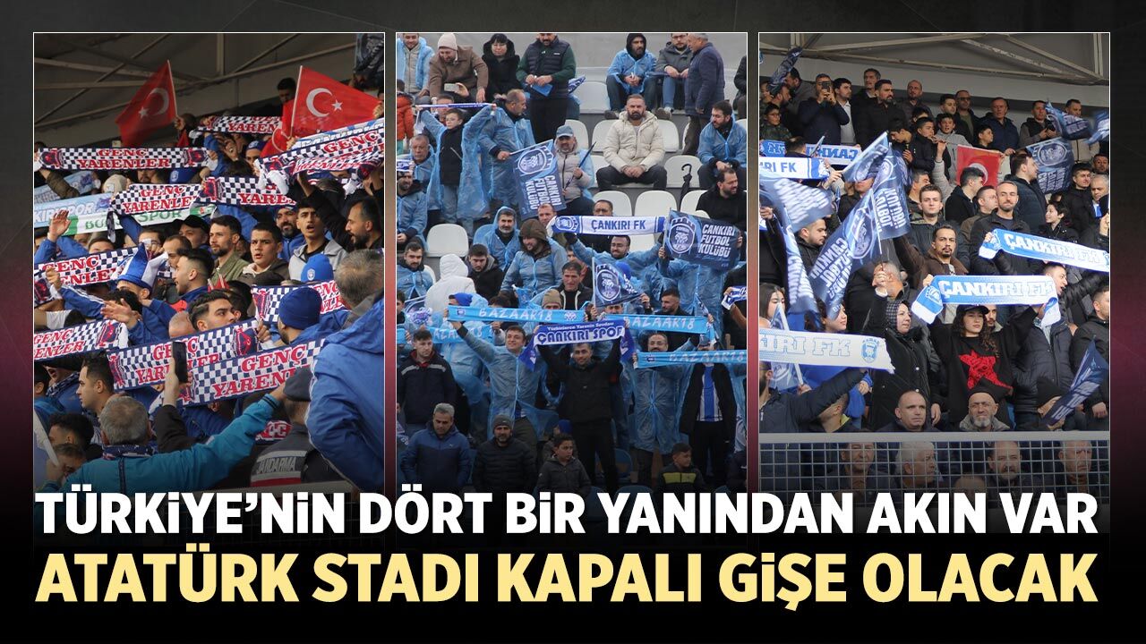 Çankırı Atatürk Stadı kapalı gişe olacak