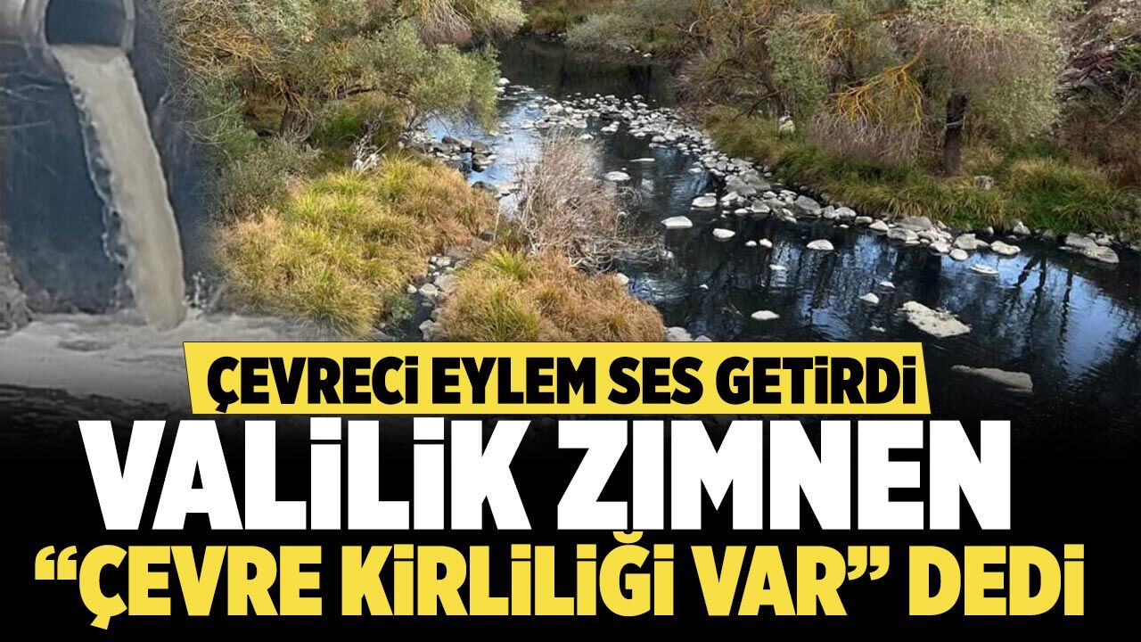 Ulusu çayını kirletenlere  4 milyon 195 bin lira ceza