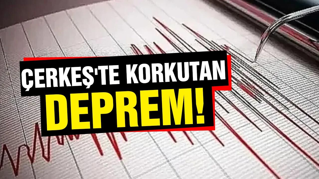 Çerkeş'te Gece Saatlerinde Korkutan Deprem