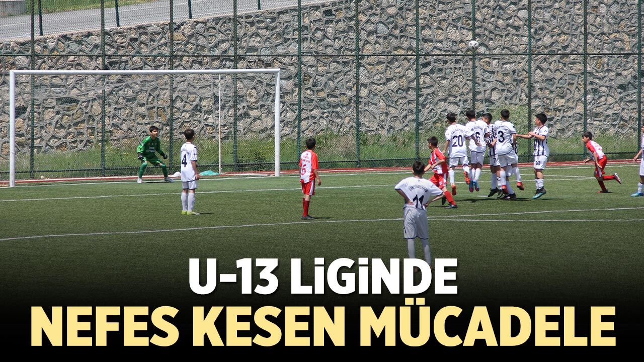 U-13 Liginde nefes kesen mücadele