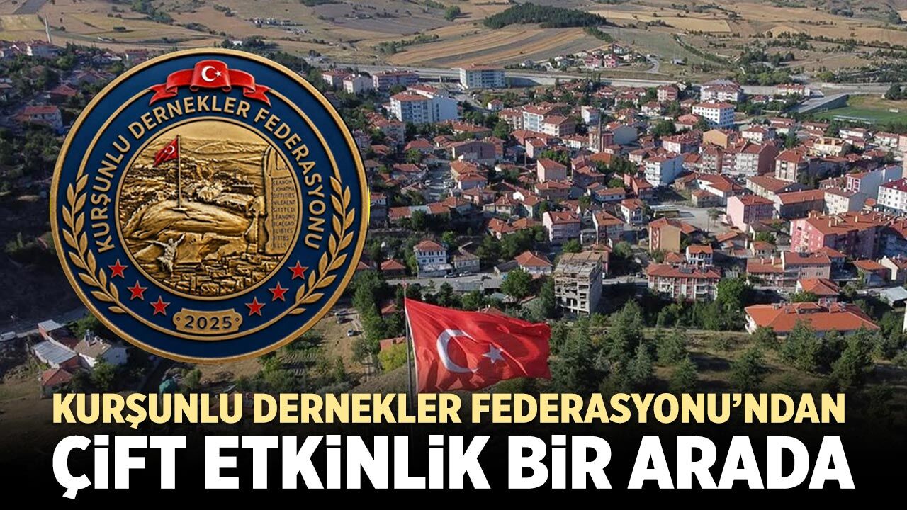 Kurşunlu Dernekler Federasyonu’ndan çift etkinlik bir arada